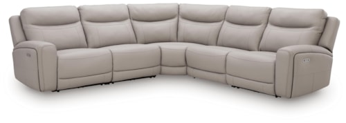 5-piece Power Reclining Sectional
