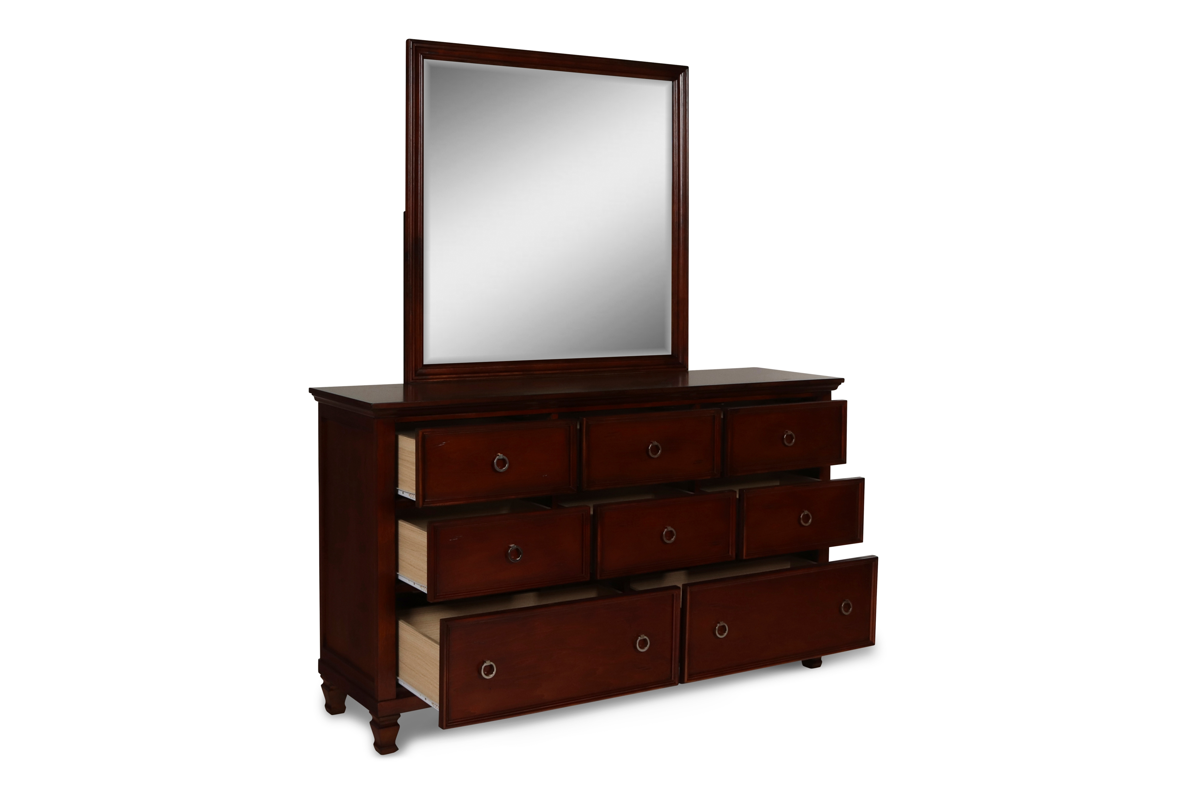 New Classic Countryside Dresser and Mirror Set
