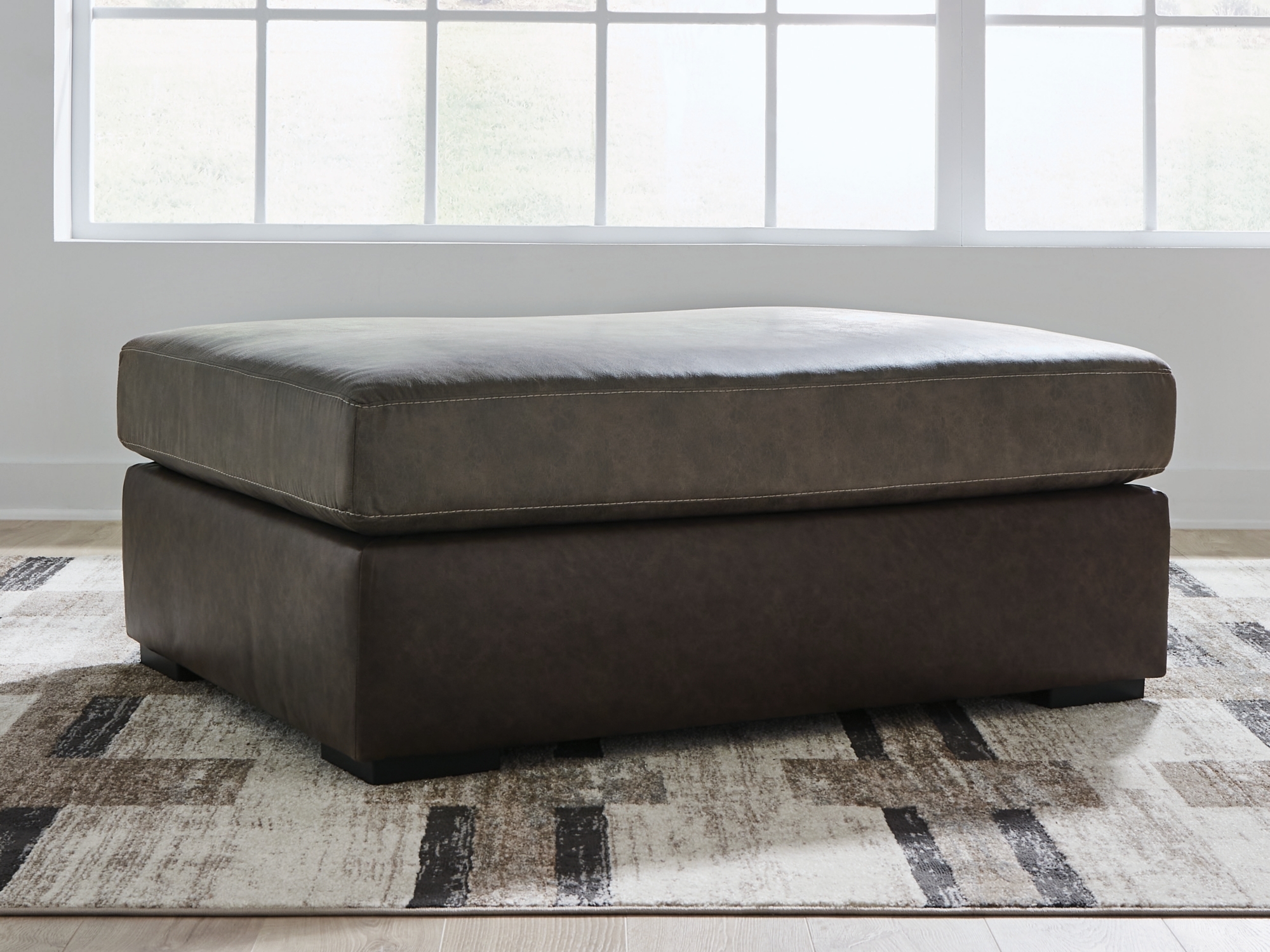 Oversized Accent Ottoman