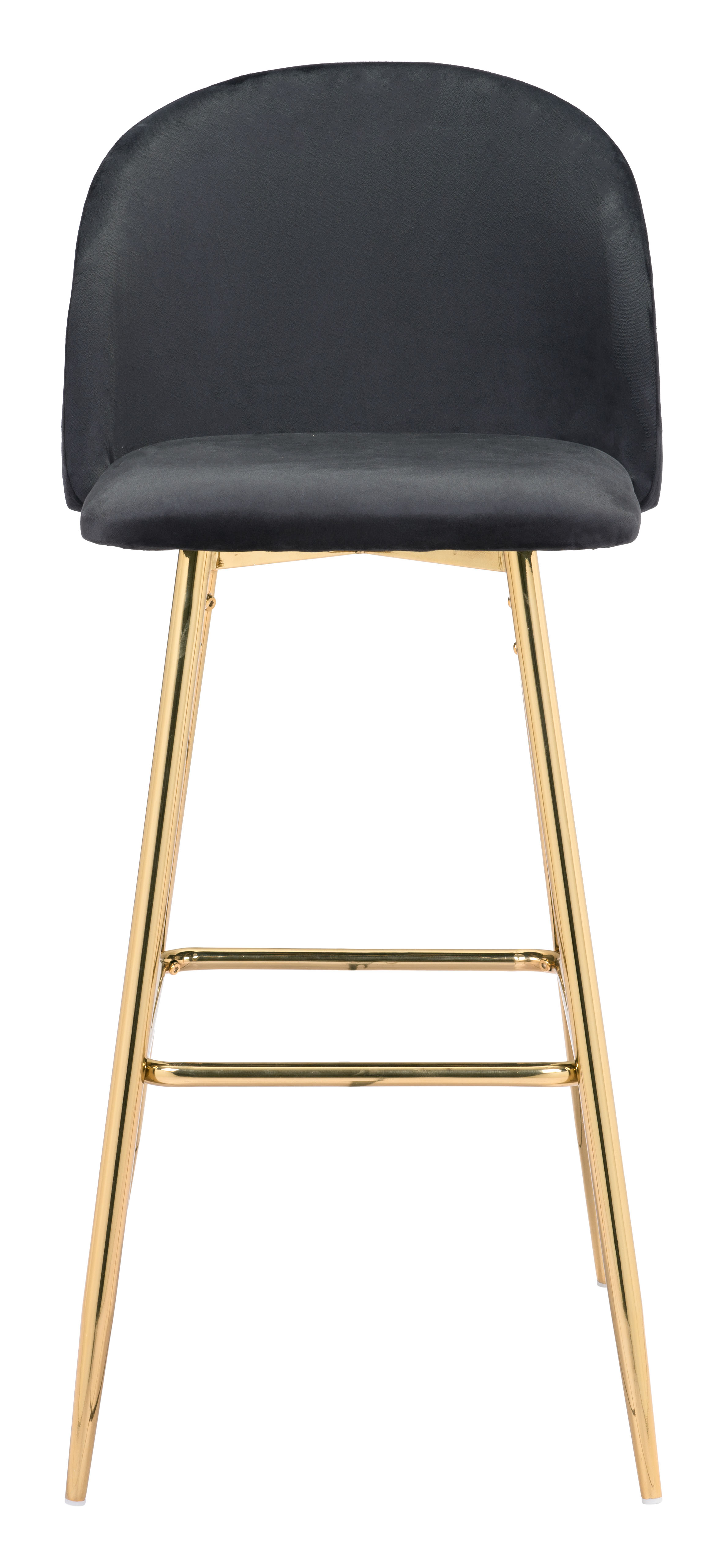 Zuo Cozy 101560 Cozy Bar Chair Black Value City Furniture Bar