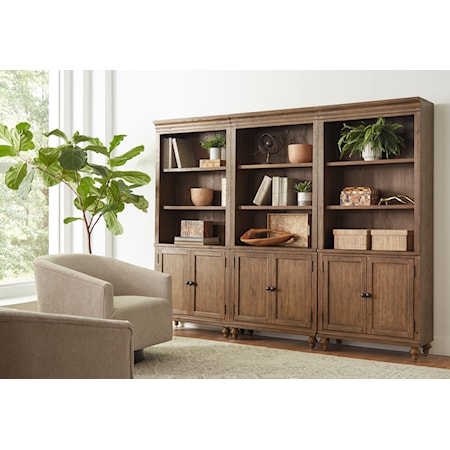 Bookcase with Doors