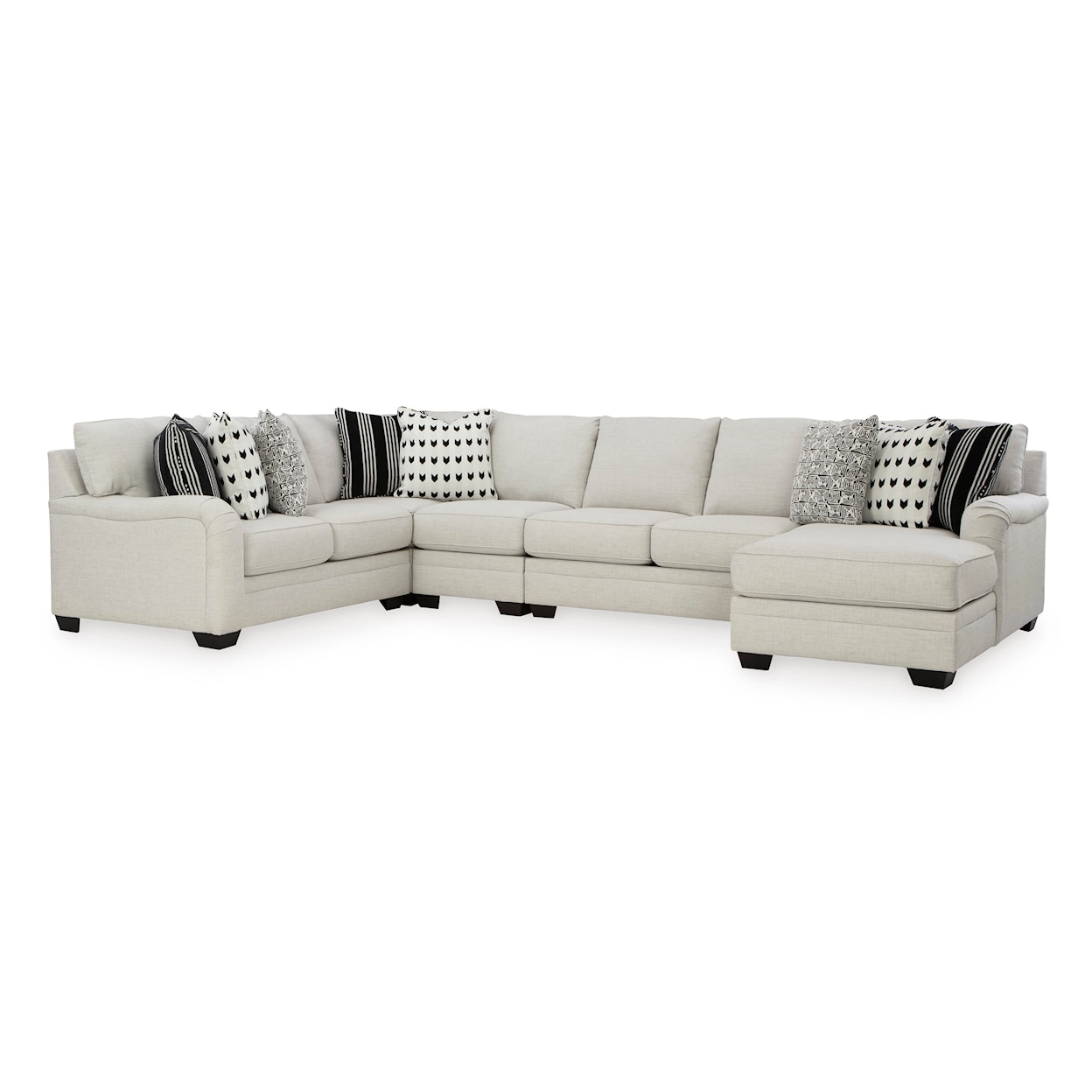 Michael Alan Select Huntsworth 5-Piece Sectional with Chaise