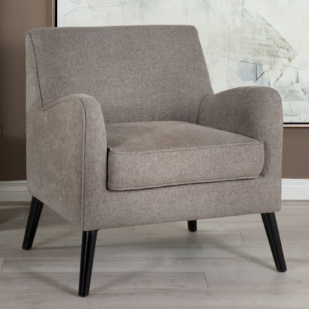 Charlie English Arm Accent Chair Cocoa