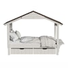 Westwood Design Lodge Series Complete Twin Bed Full Roof