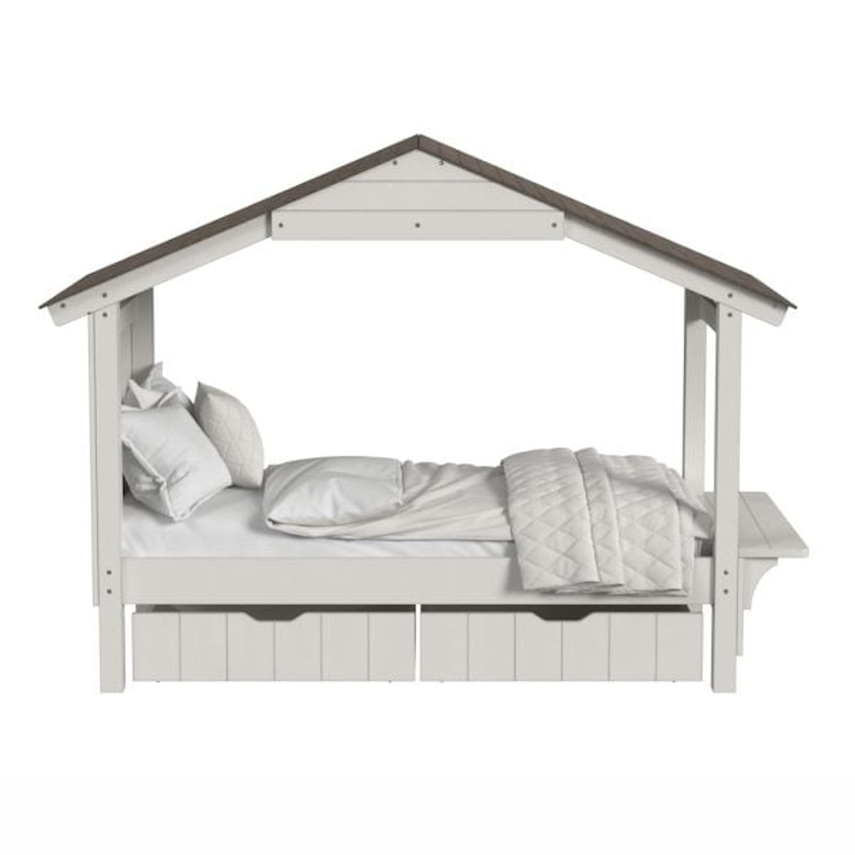 Westwood Design Lodge Series Complete Twin Bed Full Roof