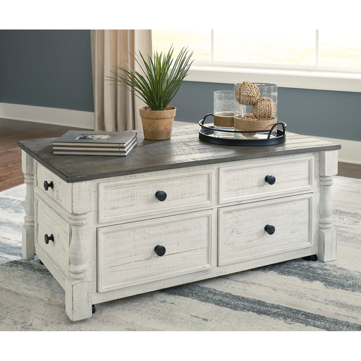Ashley Furniture Signature Design Havalance Lift-Top Coffee Table