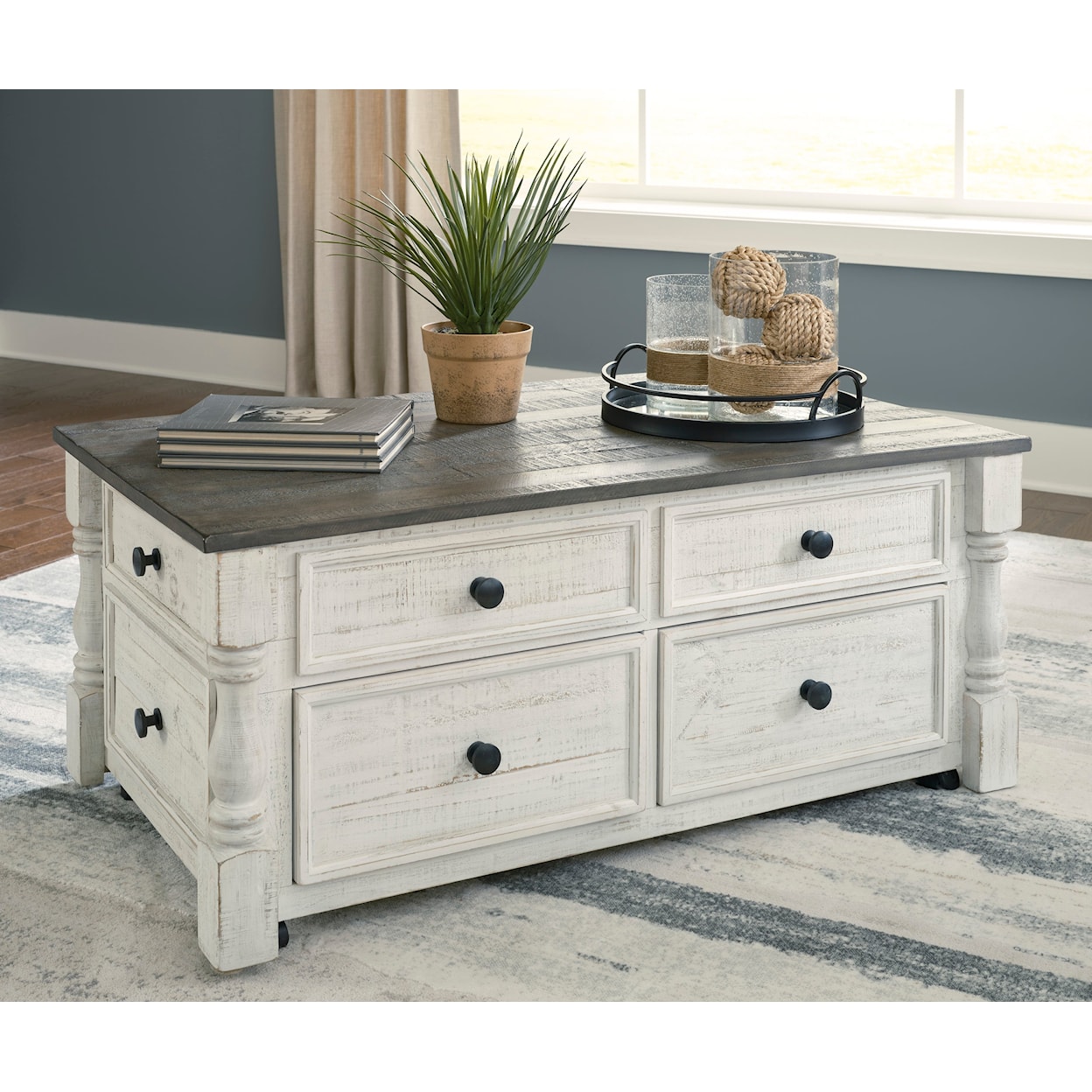 Signature Design by Ashley Furniture Havalance Lift-Top Coffee Table