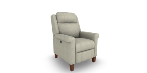 Transitional High Leg Power Recliner