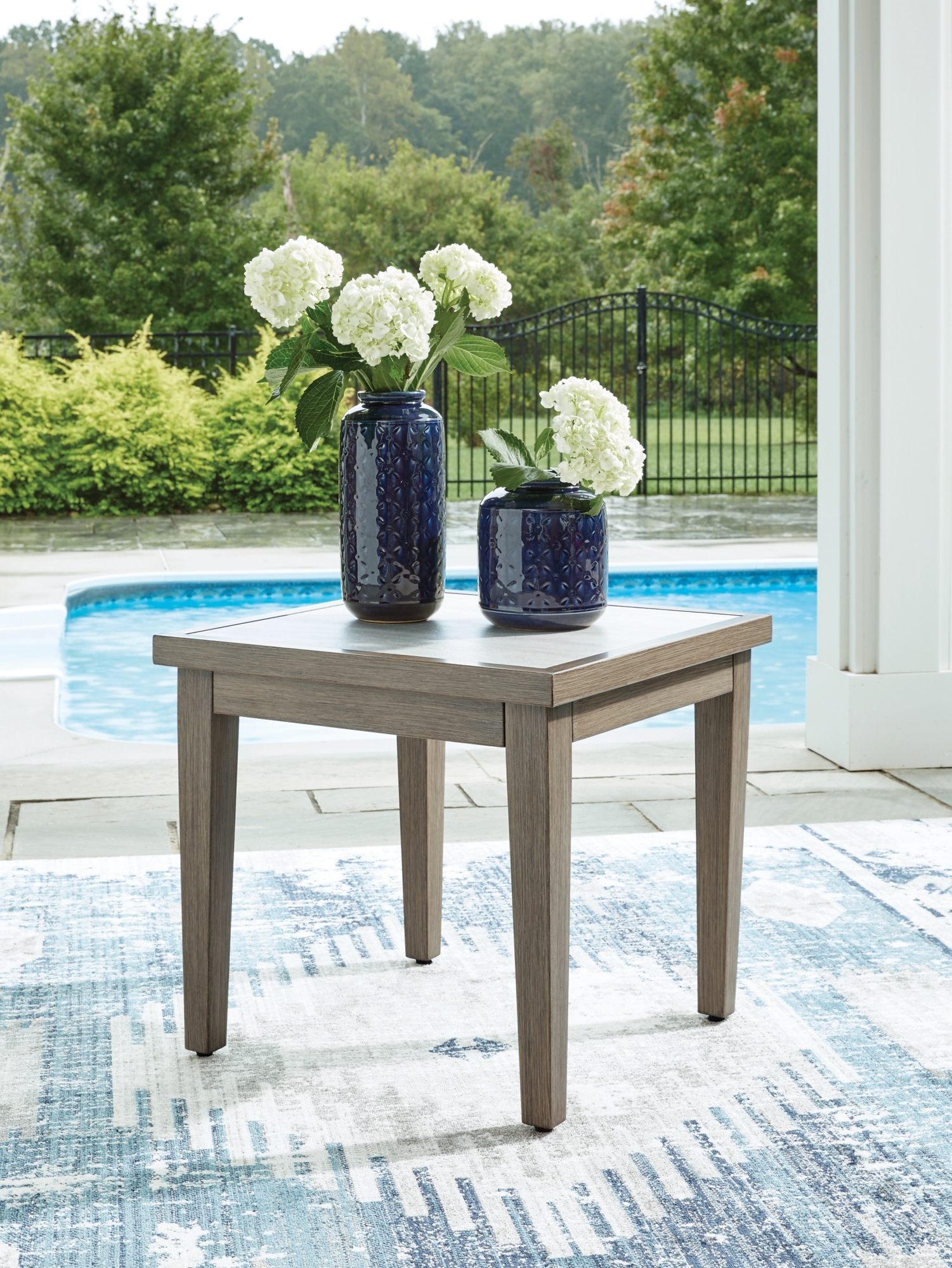 Square End Table