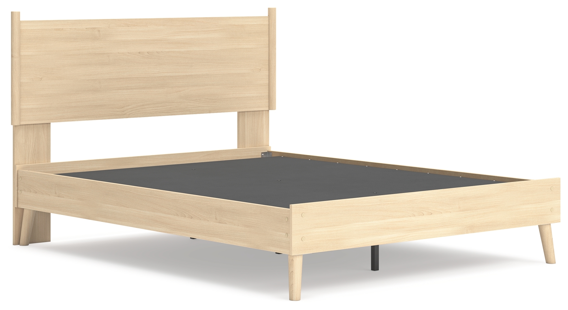 Queen Platform Panel Bed