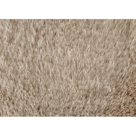 Gariland Taupe Faux Fur Pillow