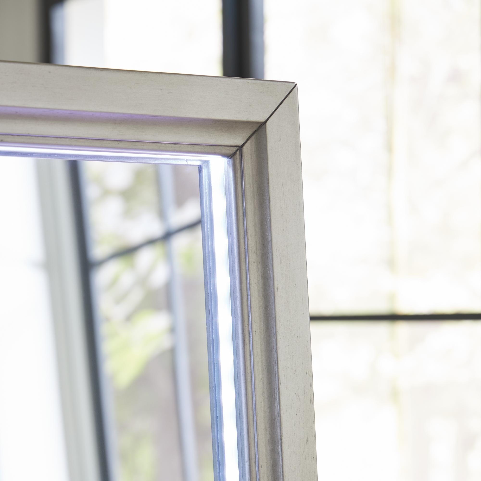 Signature Design by Ashley Evesen Floor Standing Mirror/Storage