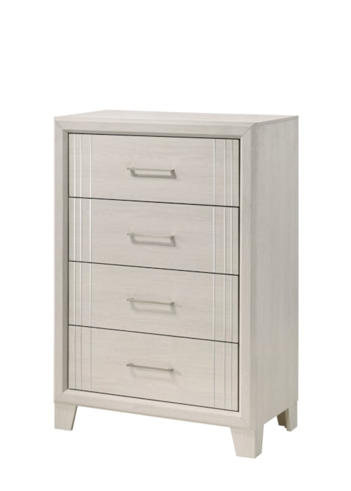 Contemporary 4-Drawer Chest