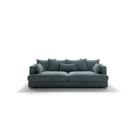 Oversized Track-Arm Twin Daybed Sofa