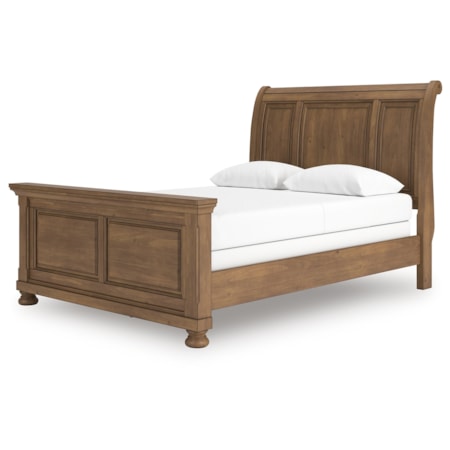 Queen Sleigh Bed