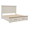 Benchcraft Brewgan King Panel Storage Bed