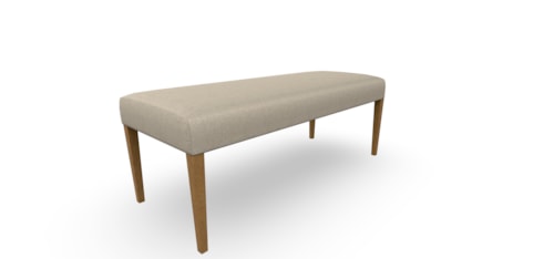 Contemporary Upholstered Dining Bench