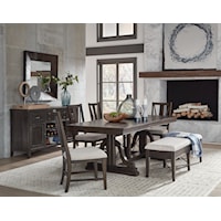 6-Piece Dining Set w/ Bench