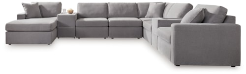 8-Piece Sectional With Chaise