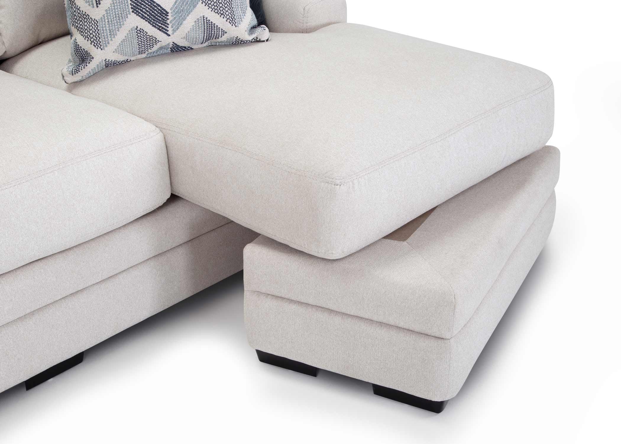 Franklin 960 Laken Sofa with Reversible Chaise