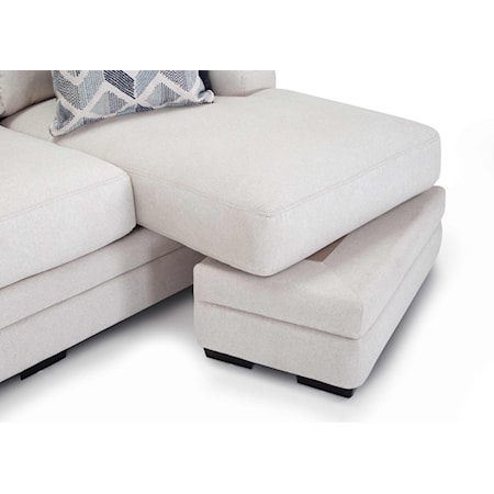 Sofa with Reversible Chaise