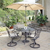 homestyles Grenada Outdoor Swivel Rocking Chair