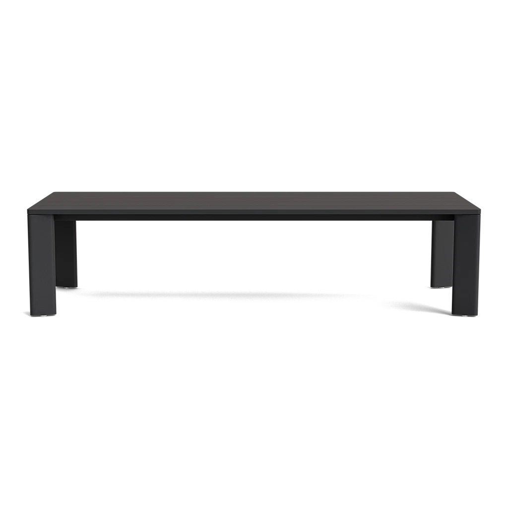 120" x 44" Dining Table w/Modern Slat Top