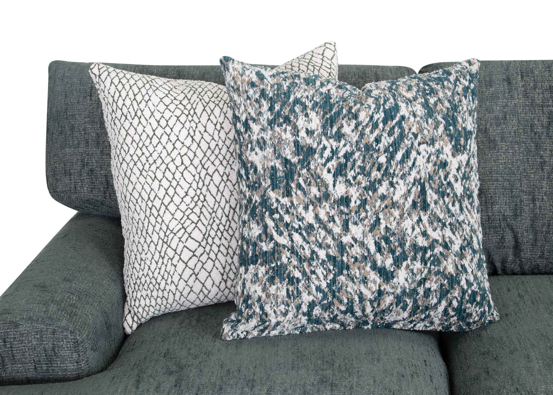 Franklin 960 Emerald Sofa with Reversible Chaise