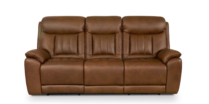 Benson Leather Power Reclining Sofa