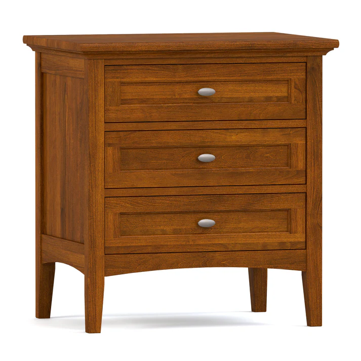 Stickley Origins Revere Three-Drawer Nightstand
