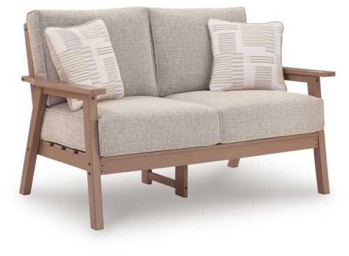 Outdoor Loveseat With Cushion