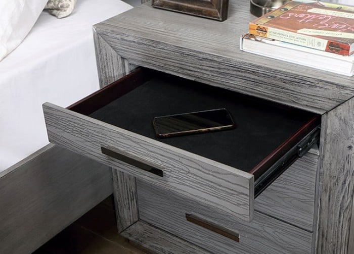 Gray Nightstand