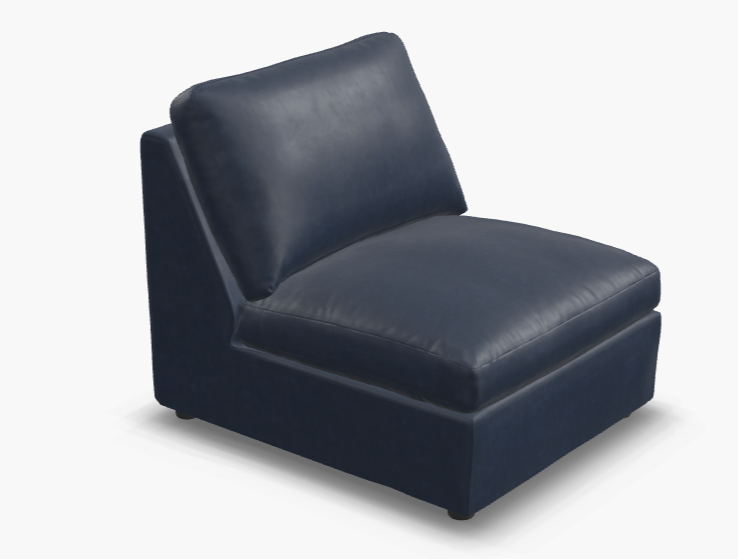 Madison Finished Armless Chair