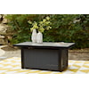 StyleLine Beachcroft Rectangular Fire Pit Table