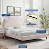 Modway Lindsey Twin Platform Bed