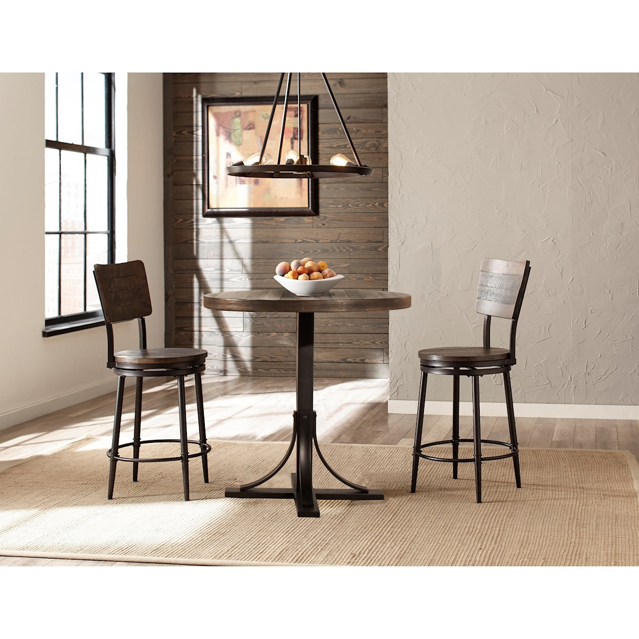 Hillsdale Jennings Swivel Counter Stool