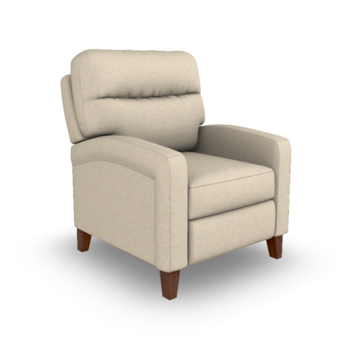 Transitional Manual High Leg Recliner