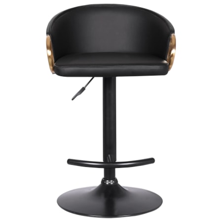 Adjustable Upholstered Bar Stool