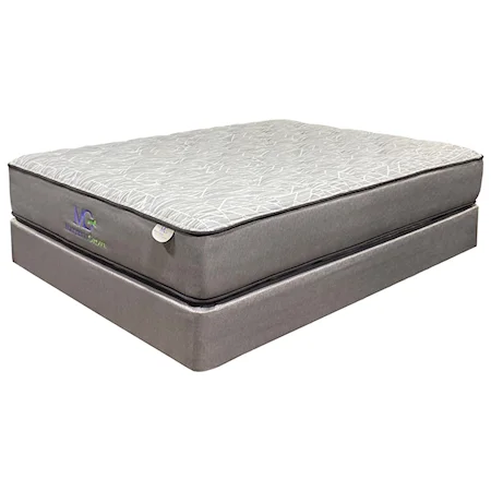 Queen Firm Tight Top Two-Sided Mattress and 9" Foundation
