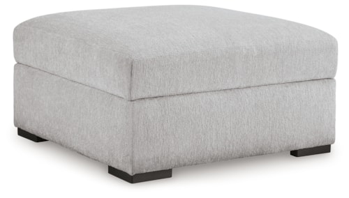 Ottoman With Storage in Performance Fabric