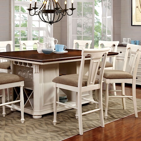 7 Piece Counter Height Dining Set