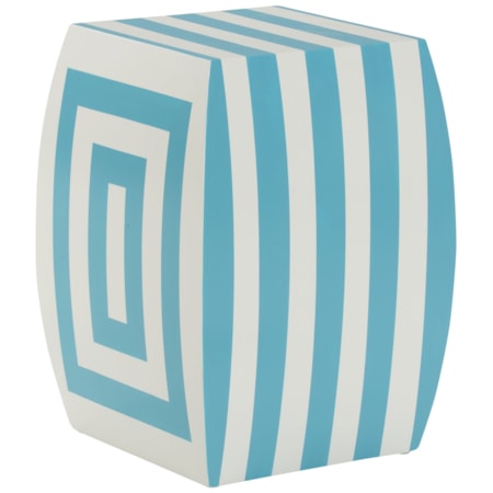 Mantis Stool - Blue/Cream