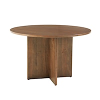 Rustic 48" Round Dining Table