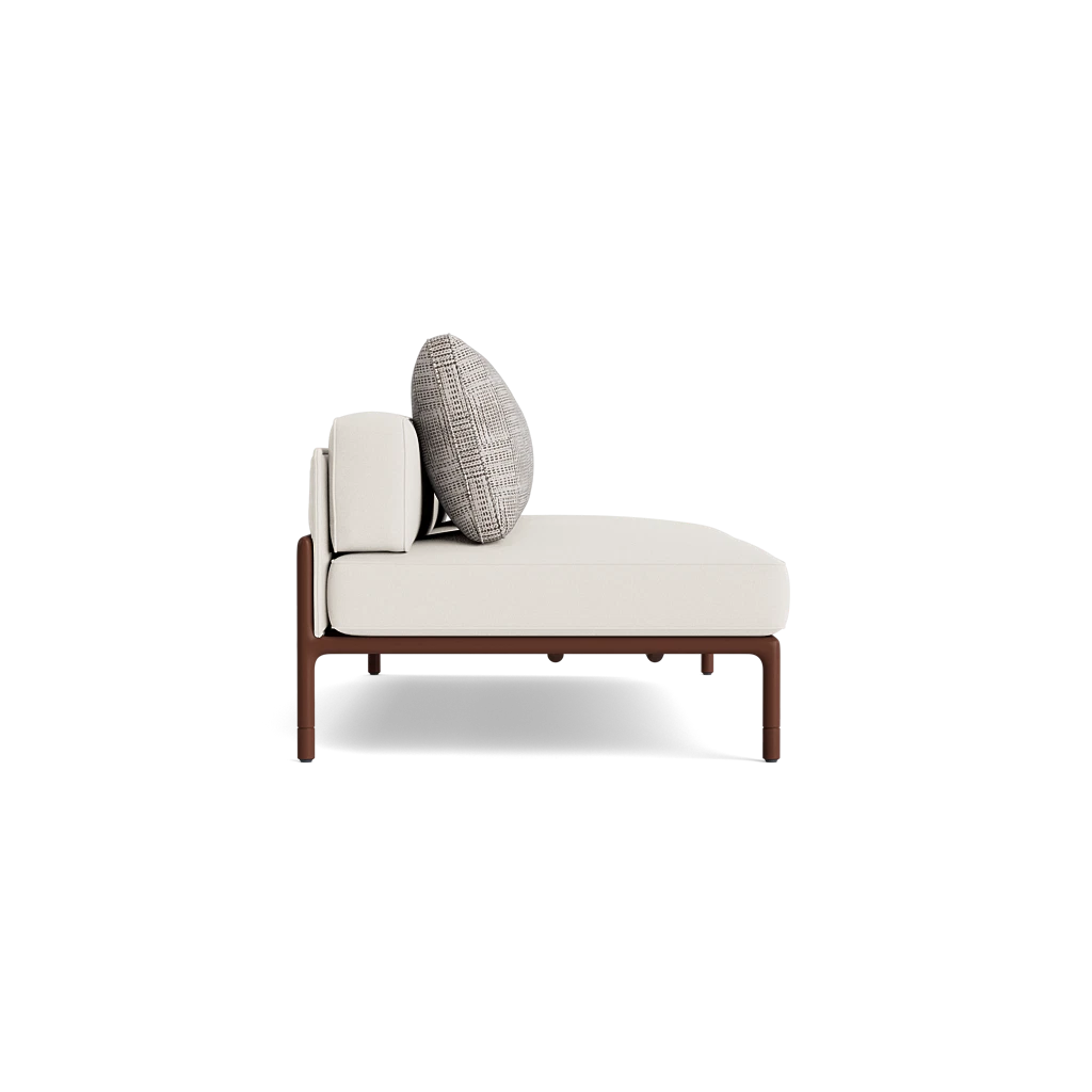 Moto Armless Sectional with Right Table