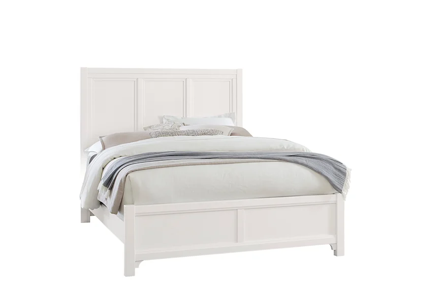 Cool Farmhouse Queen Panel Bed by Vaughan Bassett at Esprit Decor Home Furnishings