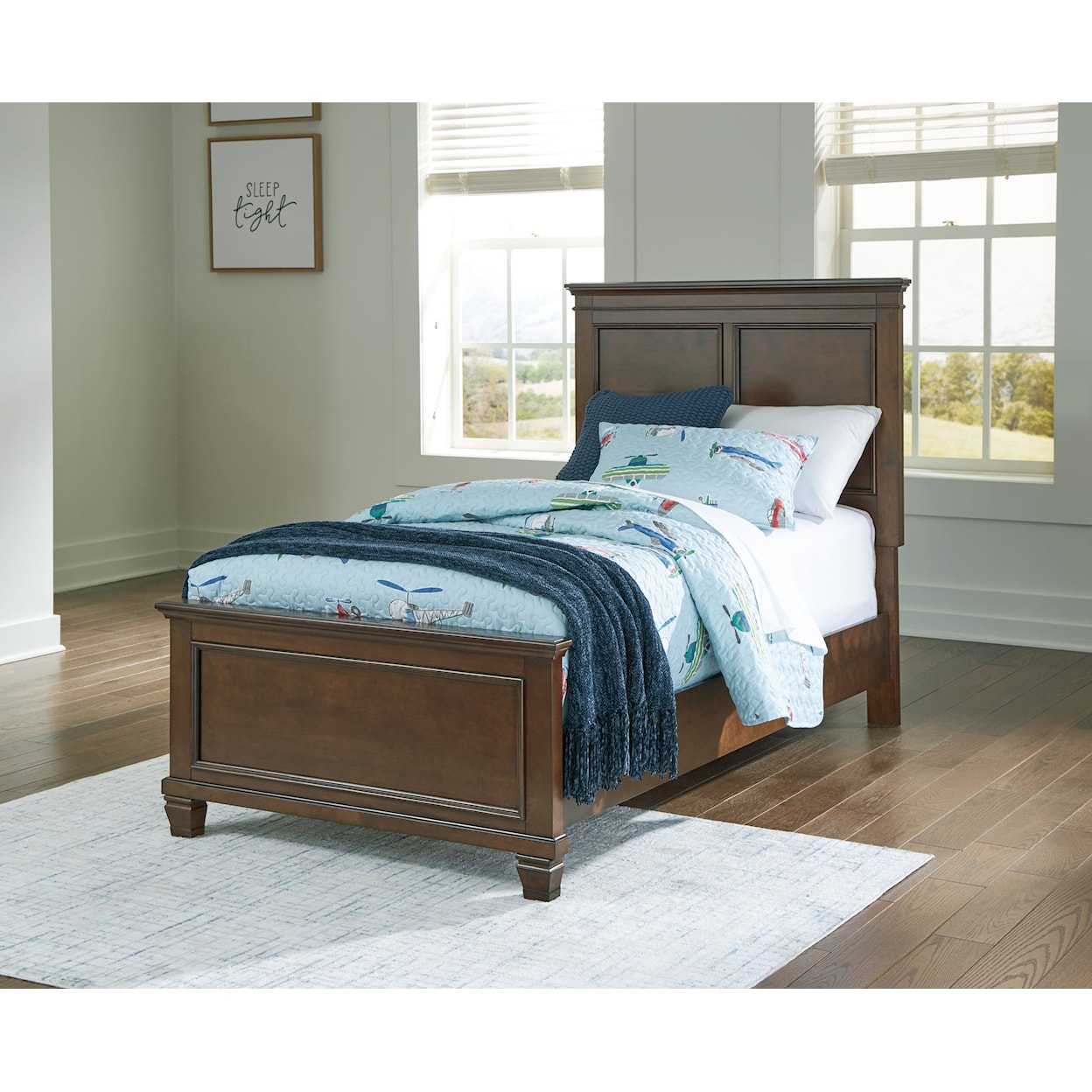 Signature Danabrin Twin Panel Bed