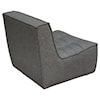 Diamond Sofa Furniture Marshall Armless Chair