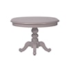 Libby Summer House II Round Pedestal Table
