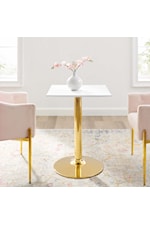 Modway Verne Verne 28" Round Terrazzo Dining Table