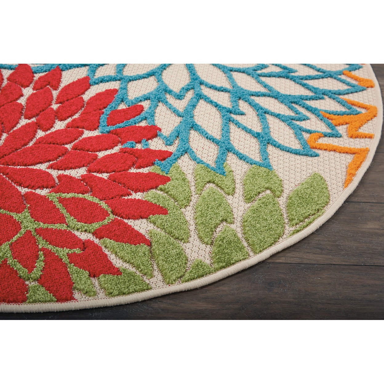 Nourison Aloha 4' Round  Rug